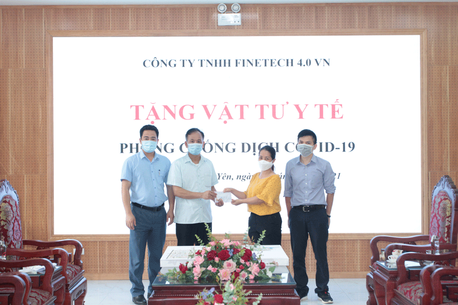 Hình ảnh tin tức Công ty TNHH FINE TECH 4.0 VN tặng quà phòng chống dịch Covid -19